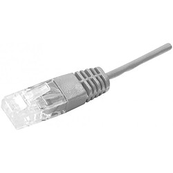 Abi Diffusion Cordon utp 2P surmoule RJ45/RJ45 telephone 100 ohms - 5M