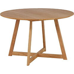 Avis Venture Home Table repas ronde à volets ?120 cm Yadikon.