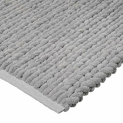 Tapis de Salle de Bain Épais 50x75cm Gris