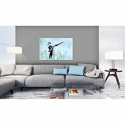 Paris Prix Tableau Imprimé Boy with Gun - Banksy 40 x 60 cm