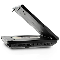 Acheter Lenco Lecteur DVD portable 2 x 10" avec USB/carte SD, pile intégrée, deux casques et deux supports DVP-1045 Noir