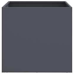 Acheter vidaXL Jardinière anthracite 49x47x46 cm acier