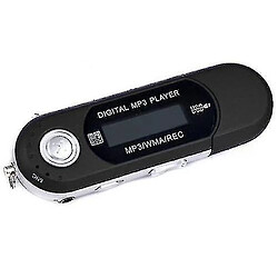 Universal 8 Go USB 2.0 Mini LCD Flash Drive Mp3 Music Player avec FM Radioï¼ˆblackï¼ ‰