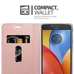 Acheter Cadorabo Coque Motorola MOTO E4 Etui en Rose