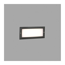 faro Applique encastrée de jardin Stripe Gris foncé 1 ampoule 10cm