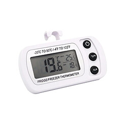 Avis Wewoo Thermomètre de congélateur blanc pour de réfrigérateur à écran LCD de 2 PCS Digital