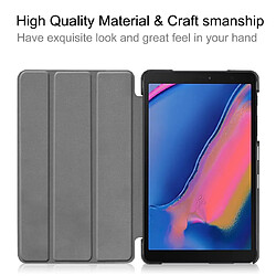 Acheter Wewoo Housse Coque Etui à rabat horizontal en cuir Custer Texture pour Galaxy Tab A 8.0 2019 P205 / P200avec support à trois rabattables Or rose