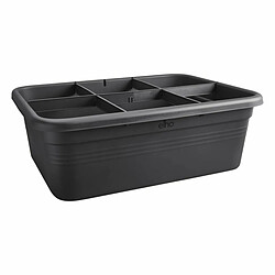 Avis Pot Elho 7,4 x 76 x 26,8 cm Noir Plastique Carré