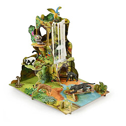 60112 - La jungle decor en 3D - Papo