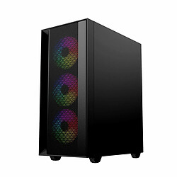 Avis Boîtier ATX/mATX semi-tour GEMBIRD Fornax 4000 ARGB Noir Multicouleur