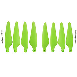 Avis 8 pièces CW CCW hélice pour drone lame avion vert Hubsan Zino H117S