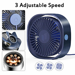 Avis Ventilateur USB, Ventilateur de bureau USB, Mini ventilateur USB Portable, Ventilateur USB 3 Vitesses