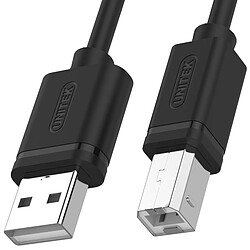 Unitek USB-A - micro-B 2 m Noir (Y-C4001GBK)