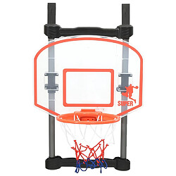 vidaXL Ensemble de basket réglable de porte pour enfants