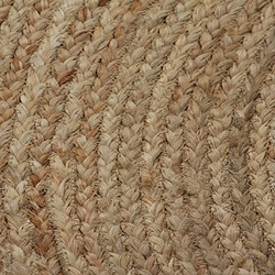 Decoshop26 Tapis Jute tressé 120 cm rond DEC023924