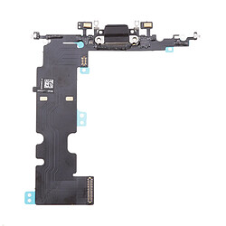 connecteur de dock de remplacement port de charge câble flexible pour iphone 8 plus noir