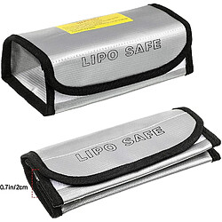 Lipo Bag Sac de batterie ignifuge idéal pour charger des batteries Lipo résistantes au feu, (taille 185 x 75 x 60 cm) pas cher