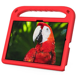 Coque en TPU anti-rayures avec béquille rouge pour Samsung Galaxy Tab A8 10.5 (2021)