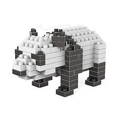 Wewoo Jeu construction DIY a assemblé des jouets en plastique de bloc particules diamant modèle panda