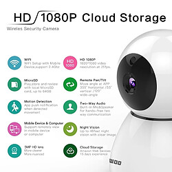 Acheter Wewoo Caméra IP IP 1080p HD