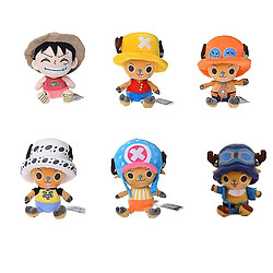 Universal Jouets en peluche en peluche Chopper Luffy Sabo 10cm en peluche Poupée en peluche Jouet Toy Chopper Doll Cartoon Meilleur cadeau pour les enfants