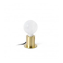 faro Lampe de table or satiné Ten 1 ampoule