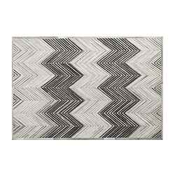 Acheter Beliani Tapis en cuir gris 160 x 230 cm AYTEPE