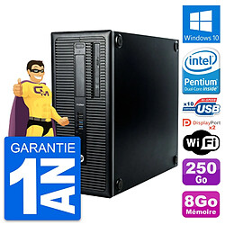 PC Tour HP ProDesk 600 G1 Intel G3220 RAM 8Go Disque Dur 250Go Windows 10 Wifi - Occasion