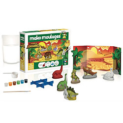 Mako Creations Mako Nouveau Coffret Monde des dinosaures - 6 moules