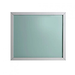 Avis Kiamami Valentina MIROIR DE SALLE DE BAINS AFFLEURANT RÉVERSIBLE 60X70 MÉTALLIQUE AVEC LAMPE À LEDS