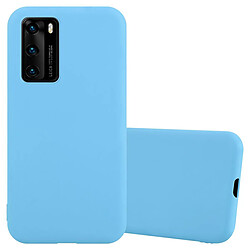 Cadorabo Coque Huawei P40 Etui en Bleu