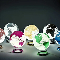 Avis Atmosphere Globe terrestre lumineux Light & Colour Ø 30 cm - Pastel Bleu