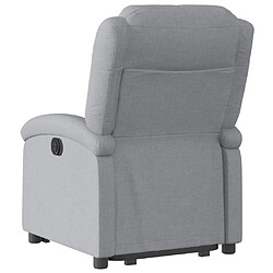 Acheter Maison Chic Fauteuil Relax pour salon, Fauteuil inclinable Gris clair Tissu -GKD46896