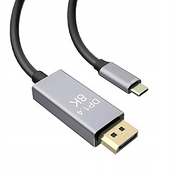 GUPBOO Adaptateur Yiwentec USB-C vers DisplayPort 1.4 8K 3m,JL2576