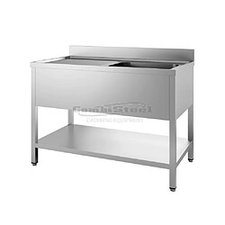 Avis Plonge Inox Avec Etagère Démontable - Profondeur 600 - Combisteel