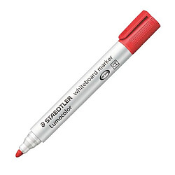 Marqueur effaçable Staedtler Lumocolor pointe conique 2 mm - Pochette de 4