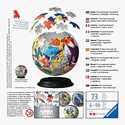 Ravensburger Pokémon - Puzzle 3D Ball (72 pièces)