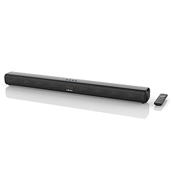 Lenco 85cm Bluetooth® Soundbar avec HDMI (ARC) et éclairage LED SB-042LEDBK Noir