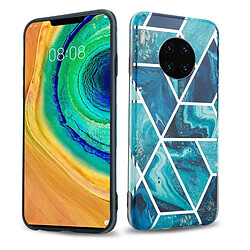 Cadorabo Coque Huawei MATE 30 PRO Etui en Bleu