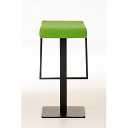 Non Tabouret de bar Lameng simili cuir B78