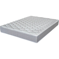 Ebac Matelas mousse 140x190 Madere - Mousse - Hauteur 24 cm - 3 zones - Soutien ferme 