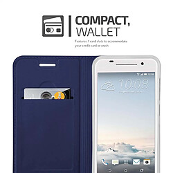 Cadorabo Coque HTC ONE A9 Etui en Bleu pas cher