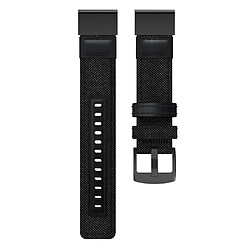 Acheter Wewoo Bracelet pour montre connectée en cuir et Garmin Fenix5x Plus Fenix3taille du 150 + 110 mm noir