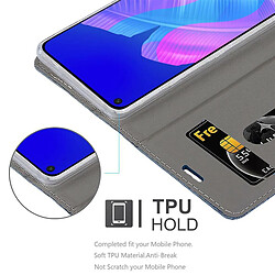 Cadorabo Coque Huawei P40 LITE E Etui en Bleu pas cher