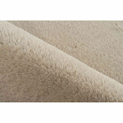 Avis Paris Prix Tapis de Bain Fait à la Main Rabbit Beige 70 x 130 cm