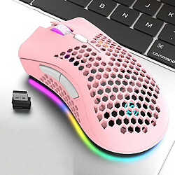 Yonis Souris Gaming RGB Sans Fil Ultra Légère