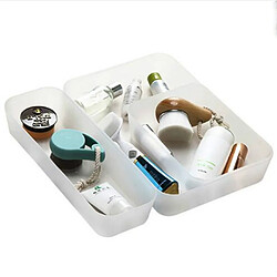 Wewoo Tiroir Ajustable Cuisine Couverts Séparateur Boîte De Maquillage De Rangement Maison Racks Organisateur M pas cher