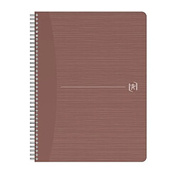 Cahier spirale Oxford My Rec'up recyclé A4 21 x 29,7 cm - 5 x 5 - 180 pages - Lot de 5 pas cher