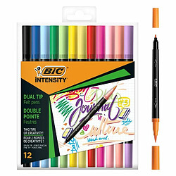 Ensemble de Marqueurs Bic Intensity 12 Pièces Multicouleur