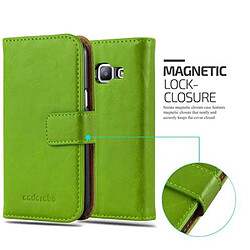 Avis Cadorabo Coque Samsung Galaxy J1 2015 Etui en Vert